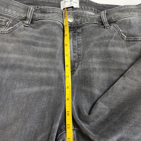 Lane Bryant Womens Mid Rise Signature Fit Bootcut Jeans Plus Size 18L Gray Wash‎ - Picture 12 of 15